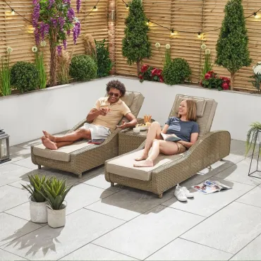 Madison Sun Lounger Set  - 2