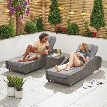 Madison Sun Lounger Set  - 14