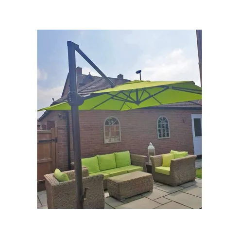 Cantilever parasol - Roma 3m square - 2 Cantilever parasol - Roma 3m square - 2