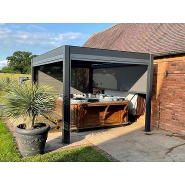 Eclipse 3 X 3m LED Motorised Pergola | Free Standing