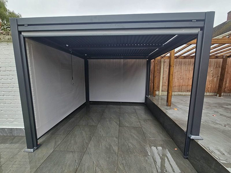 Eclipse 3 X 3m LED Motorised Pergola | Free Standing