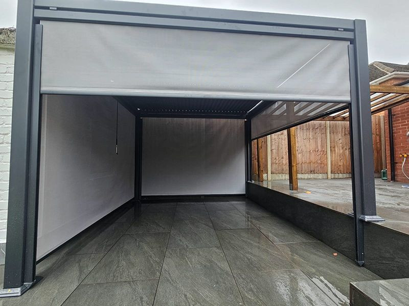 Eclipse 3 X 3m LED Motorised Pergola | Free Standing