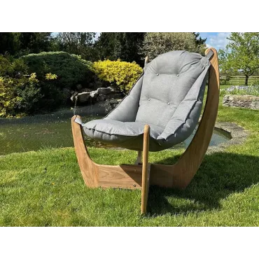 Kangaroo Teak Lounge Chair - Certified Teak