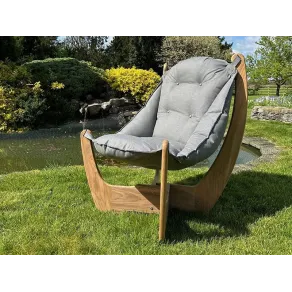 Kangaroo Teak Lounge Chair - Certified Teak