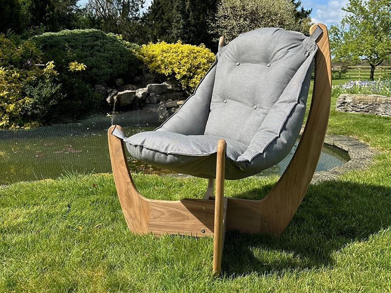 Kangaroo Teak Lounge Chair - Certified Teak