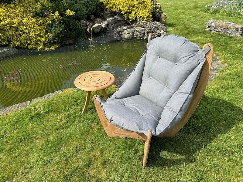 Kangaroo Teak Lounge Chair - Certified Teak