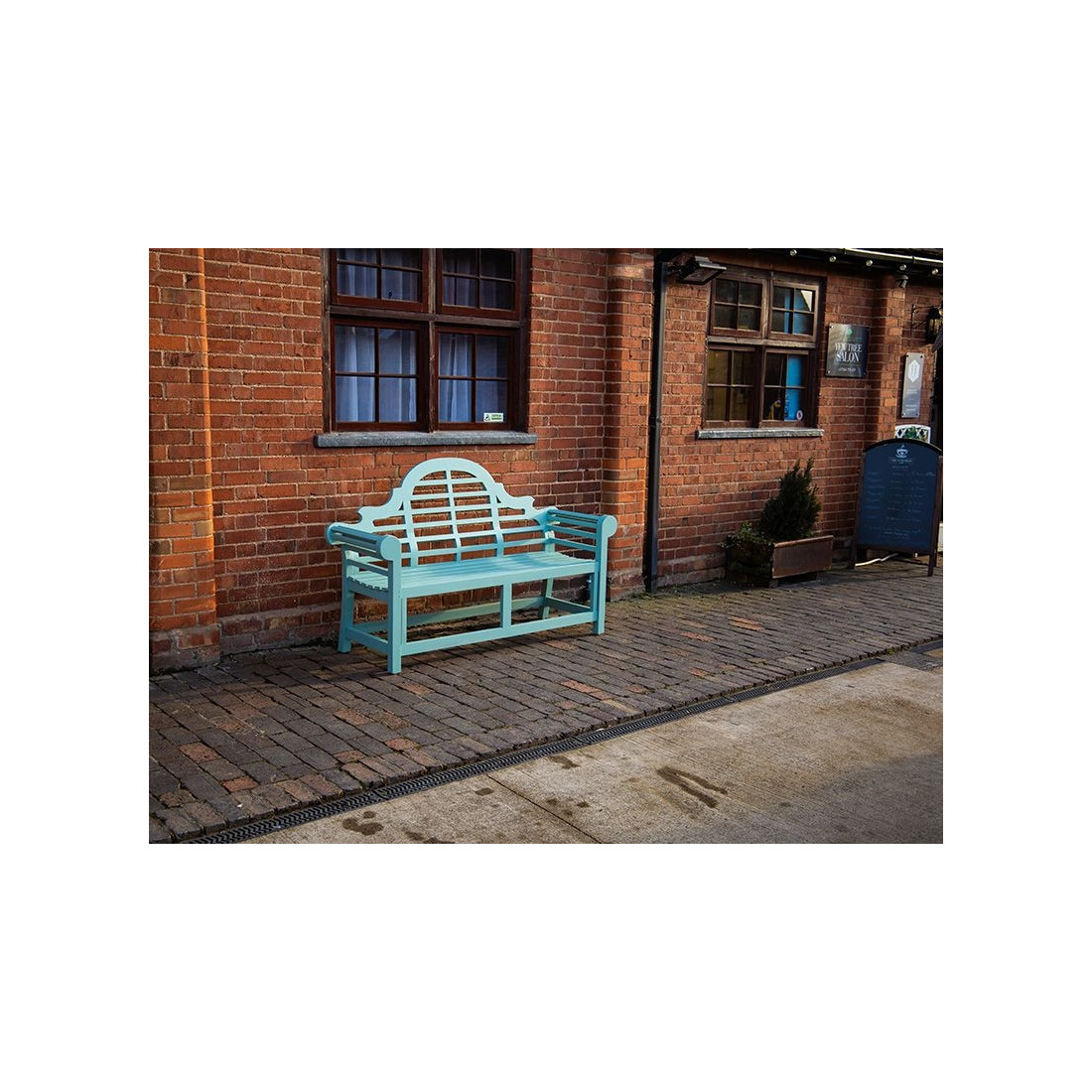 Lutyens Bench Lutyens Teak Bench 165cm | Painted