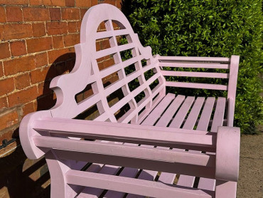Lutyens Bench Lutyens Teak Bench 165cm | Painted