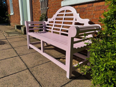 Lutyens Bench Lutyens Teak Bench 165cm | Painted