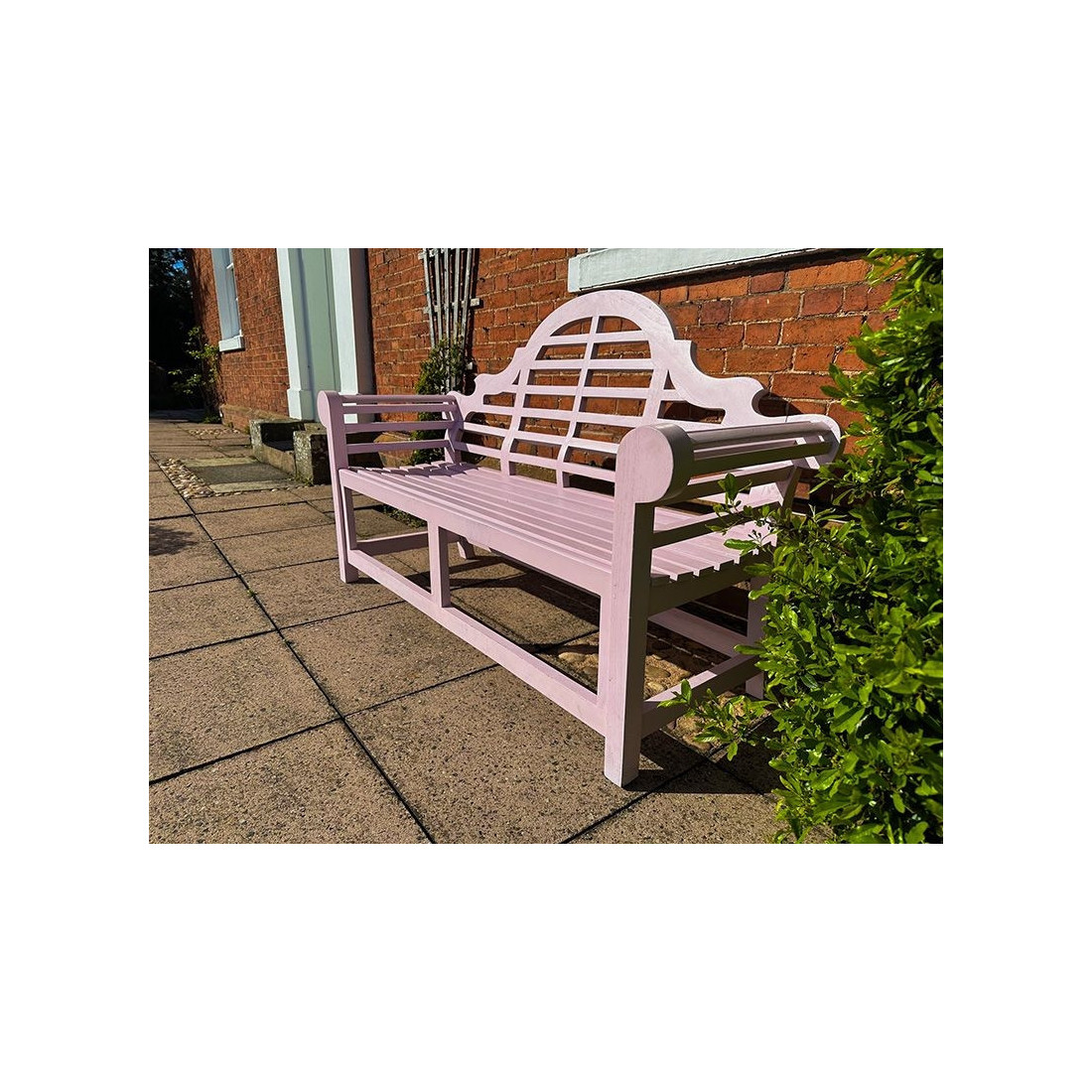 Lutyens Bench Lutyens Teak Bench 165cm | Painted