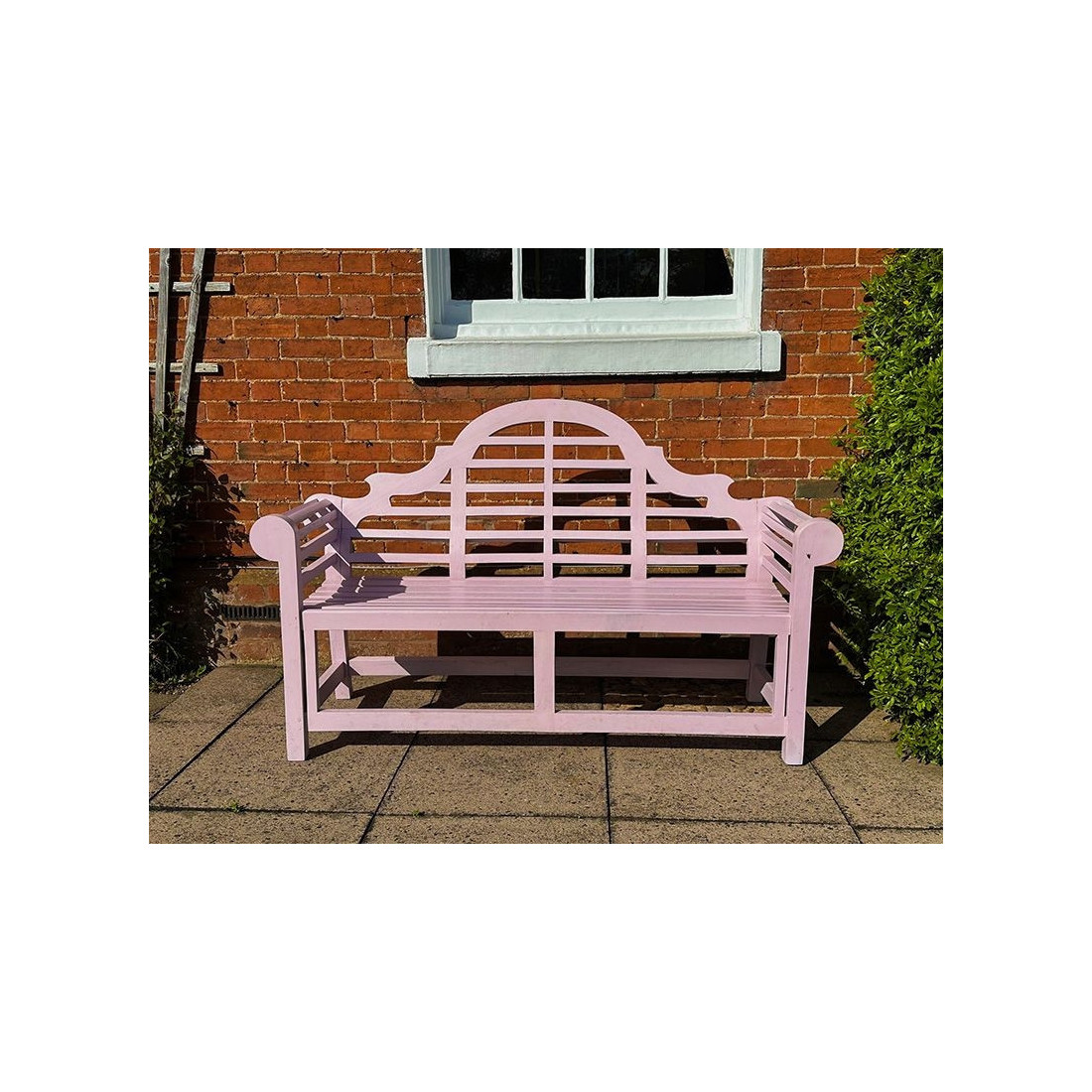 Lutyens Bench Lutyens Teak Bench 165cm | Painted