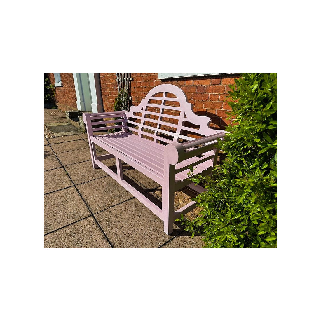 Lutyens Bench Lutyens Teak Bench 165cm | Painted