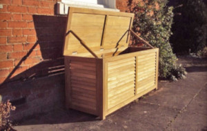 Teak Cushion Boxes