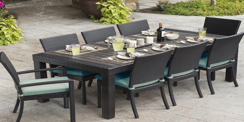 The practicality of outdoor rattan dining furniture sets