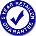 Five Year Retailer Guarantee