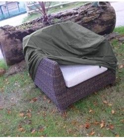 Arm chair weather cover