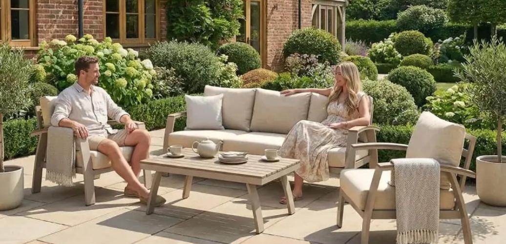 Casual Outdoor Dining Sets for Spanish Terraces