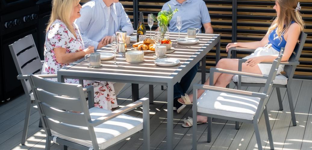 Aluminium Dining Set Spain: Durable and Modern Garden Furniture